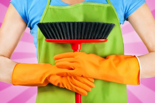 Quality check after a carpet cleaning service issue