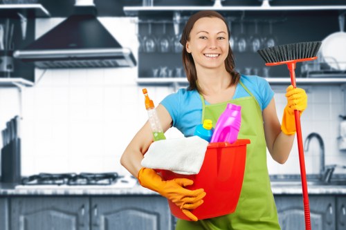 PPE worn during professional carpet cleaning for safety and hygiene