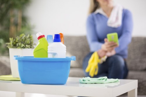 Complaint resolution discussion for carpet cleaning
